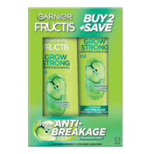 Cặp Dầu Gội Và Dầu Xả Garnier Fructis Grow Strong Hàng Xách Tay Mỹ