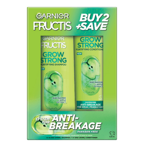 Cặp Dầu Gội Và Dầu Xả Garnier Fructis Grow Strong Hàng Xách Tay Mỹ