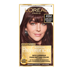 Nhuộm Tóc Mỹ Loreal Superior Preference 4SM Dark Soft Mahogany Brown