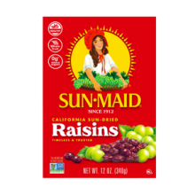 Gói Nho khô Sun Maid California Sun Dried Raisin 340g Xách Tay Từ Mỹ