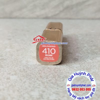 Son Loreal đỏ cam đất 410 Volcanic