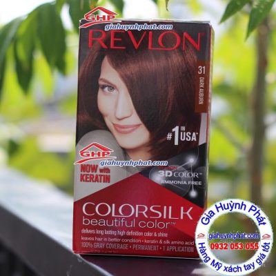 Thuốc nhuộm tóc Revlon colorsilk 31 giahuynhphat.com