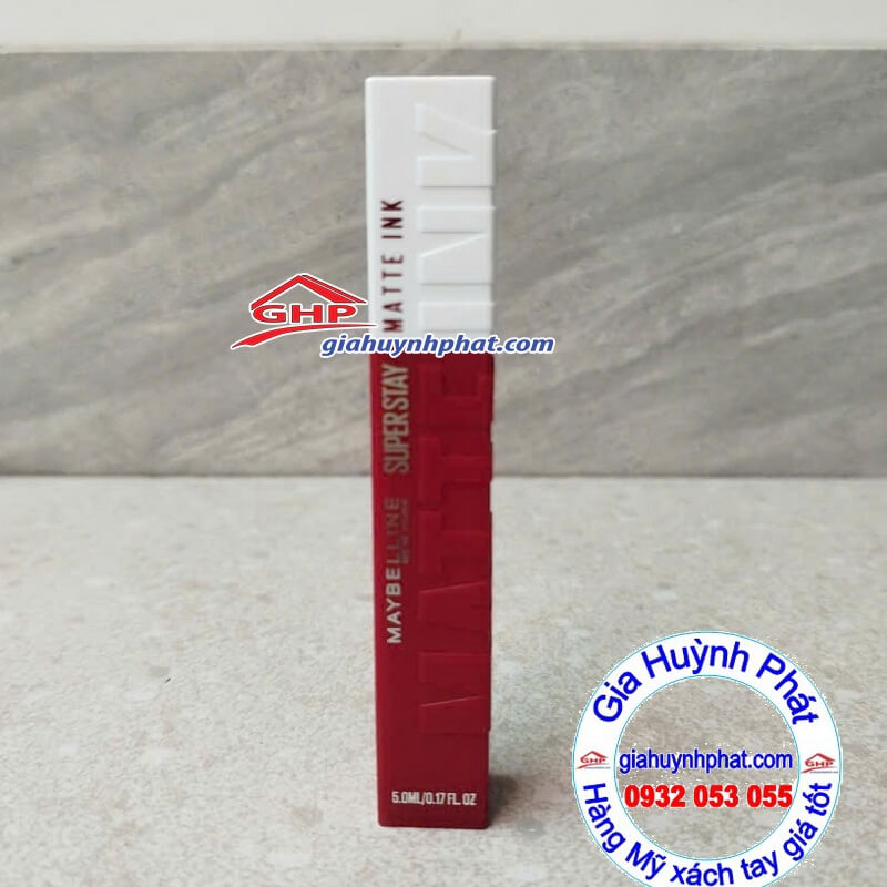 Son môi lì màu đỏ Maybelline giahuynhphat.com