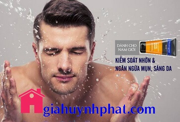 Sữa rửa mặt cho nam dạng gel ngừa mụn trứng cá Neutrogena Men Mỹ cao cấp