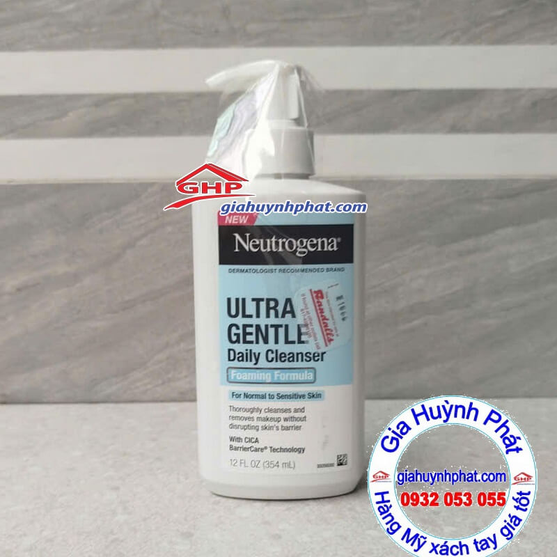 Sữa rửa mặt Neutrogena hàng xách tay từ Mỹ