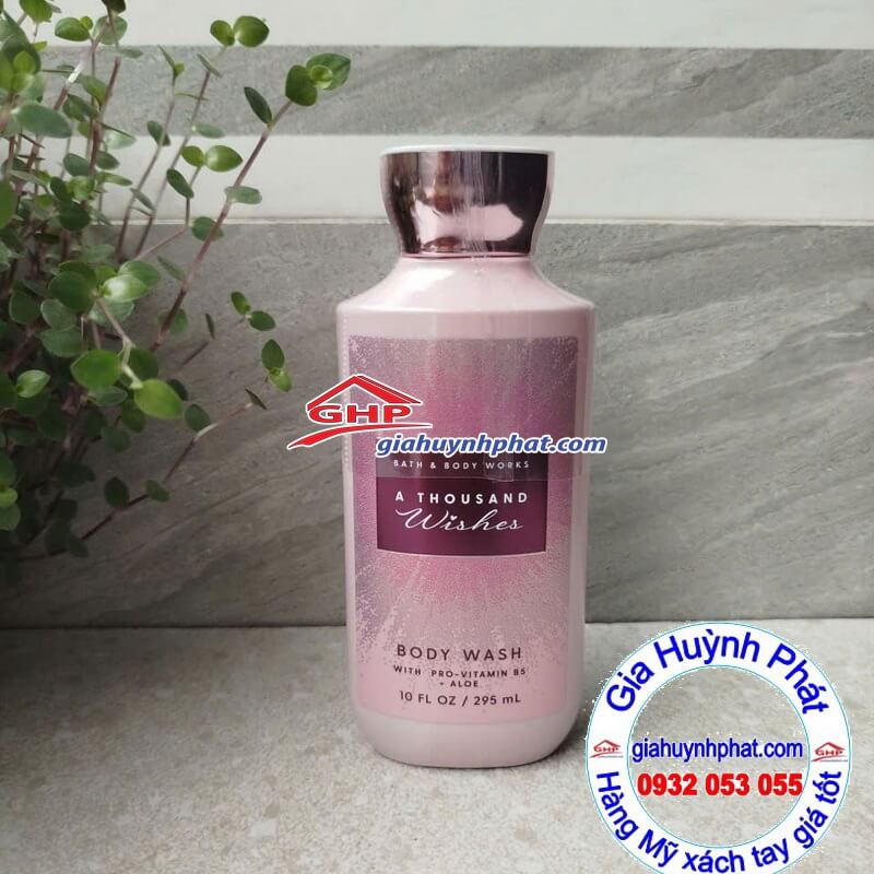 Sữa tắm dạng gel A thousand wishes hàng Mỹ