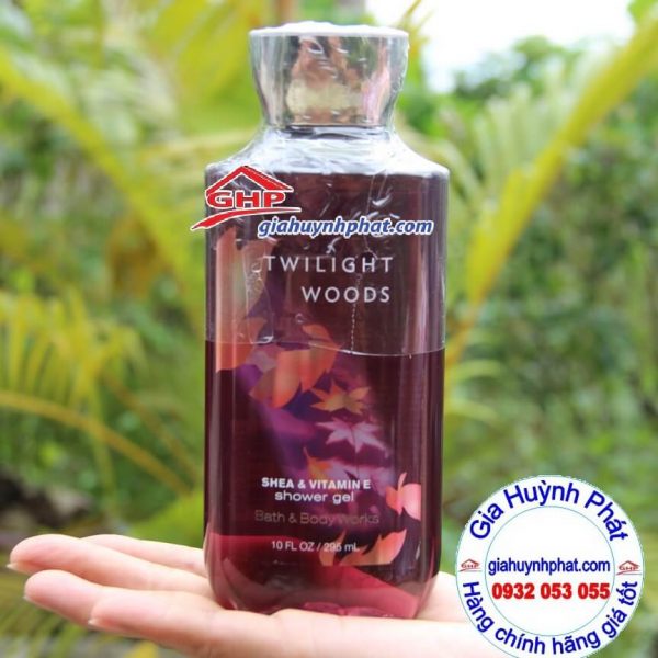 Gel tắm dưỡng da Twilight Woods Bath Body Works hàng mỹ xách tay giahuynhphat.com