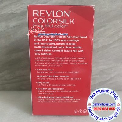 Thuốc nhuộm tóc Revlon màu đen giahuynhphat.com