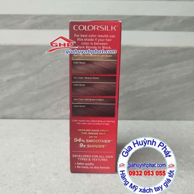 Màu tóc trước và sau khi nhuộm