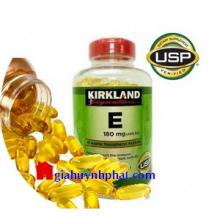 Viên uống bổ sung Vitamin E 400 IU Kirkland Signature 500v của Mỹ giá tốt