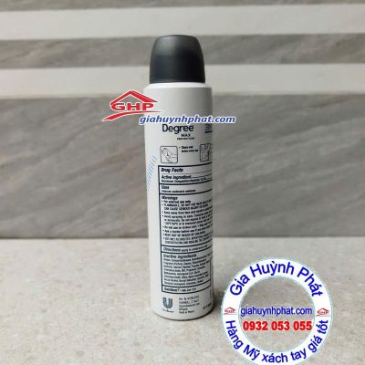 Xịt toàn thân Degree 3in1 giahuynhphat.com