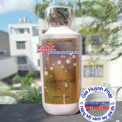 Sữa Tắm Bath & Body Works Champagne Toast Body Wash 295ml Hàng Từ Mỹ