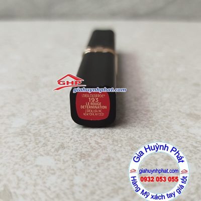 Son môi lì màu đỏ Loreal 193 giahuynhphat.com