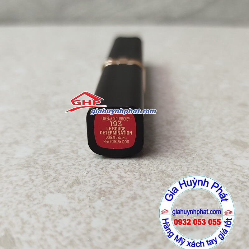 Son môi lì màu đỏ Loreal 193 giahuynhphat.com Son môi lì màu đỏ Loreal 193 giahuynhphat.com