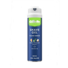 Kem Gel Cạo Râu Gillette Sensitive advanced Island Breeze hàng từ Mỹ