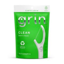 Chỉ Nha Khoa Grin Clean Flosspyx Hương Bạc Hà 75 Cây Hàng Xách Tay Mỹ