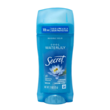Sáp Khử Mùi Secret Invisible Solid Cool Waterlily Hàng Xách Tay Mỹ