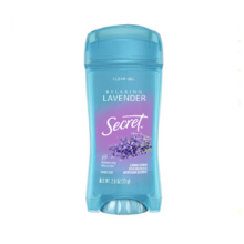 Lăn Khử Mùi Dạng Sáp Secret Invisible Solid Relaxing Lavender 73g Mỹ