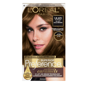 Kem thuốc nhuộm tóc cao cấp Loreal Superior Preference UL63 hàng Mỹ