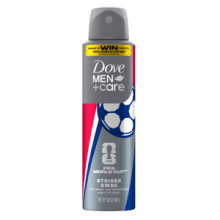 Xịt Khô Khử Mùi Nam Dove Men Deodorant Mùi Striker Swag Hàng Từ Mỹ