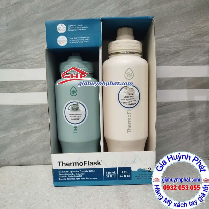 Set 2 bình giữ nhiệt Thermoflask