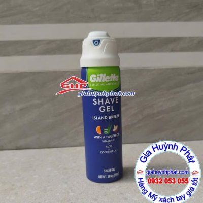 Kem cạo râu Gillette hàng từ Mỹ 