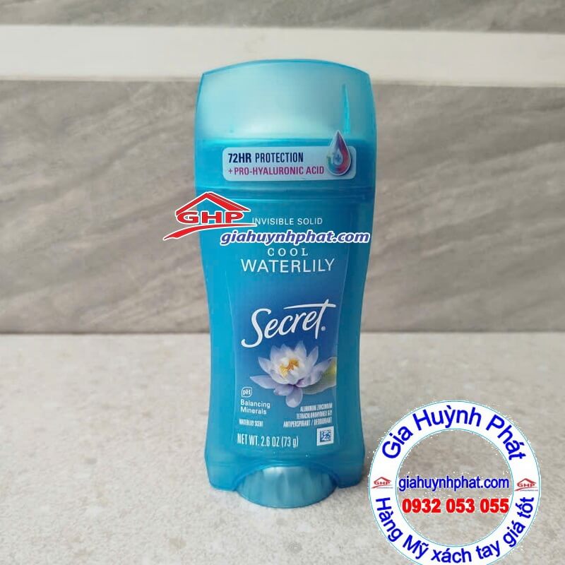 Sáp khử mùi Secret hương hoa súng giahuynhphat.com