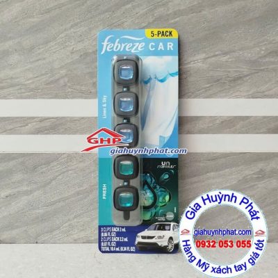 Nước hoa xe hơi Febreze - Mẫu mới giahuynhphat.com