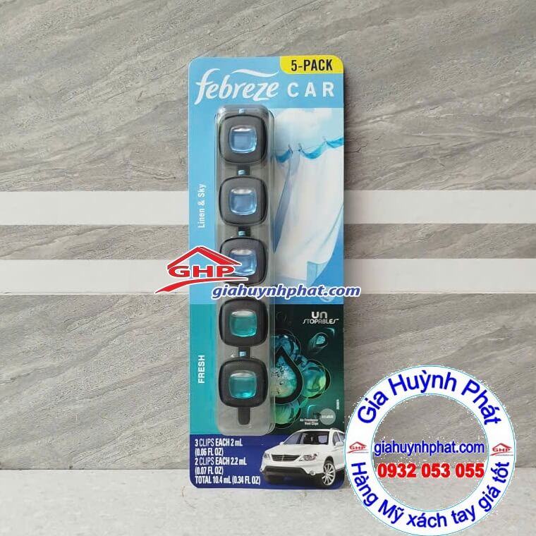 Nước hoa xe hơi Febreze - Mẫu mới giahuynhphat.com Nước hoa xe hơi Febreze - Mẫu mới giahuynhphat.com