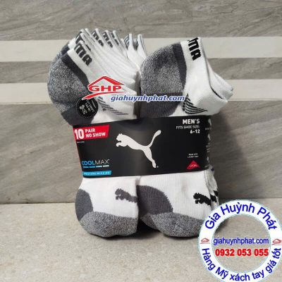 Vớ Puma cổ thấp hàng từ Mỹ giahuynhphat.com
