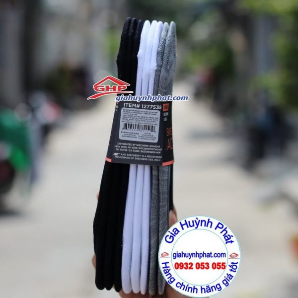 Thành phần Tất Vớ Lười Skecher Active No Show Liner hàng mỹ xách tay giahuynhphat.com