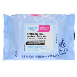 Khăn Tẩy Trang Không Mùi Equate Makeup Remover 40 Miếng Hàng Từ Mỹ