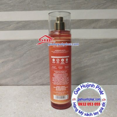 Nước hoa toàn thân và tóc Sweet Cinnamon Pumpkin 236ml hàng từ Mỹ