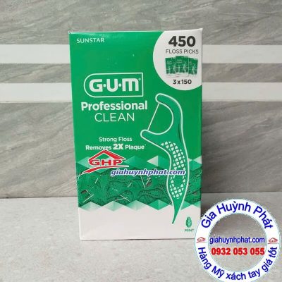 Hộp chỉ nha khoa GUM 450 cây hàng từ Mỹ