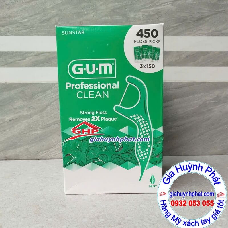 Hộp chỉ nha khoa GUM 450 cây hàng từ Mỹ