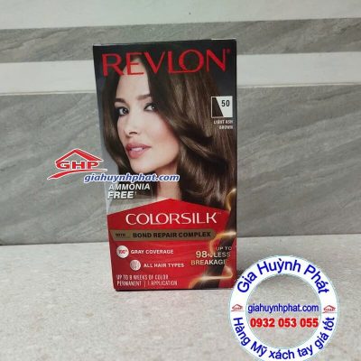Thuốc nhuộm tóc Revlon colorsilk mã 50 hàng từ Mỹ
