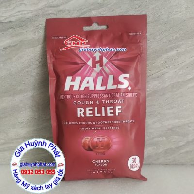 Kẹo halls ngậm giảm ho và viêm họng giahuynhphat.com