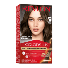 Revlon ColorSilk 3D Kem Nhuộm Tóc Với Keratin 41 Medium Brown Của Mỹ