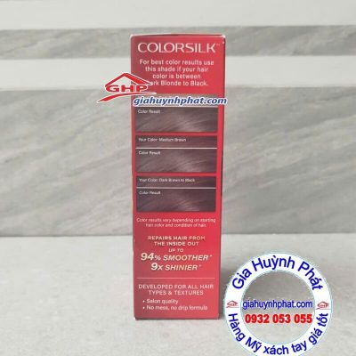 Màu tóc trước và sau khi nhuộm