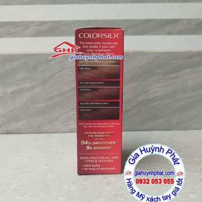 Màu tóc trước và sau khi nhuộm 