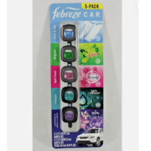Vỉ Nước Hoa 5 Màu Khử Mùi Cho Xe Hơi Febreze Car Hàng Xách Tay Mỹ