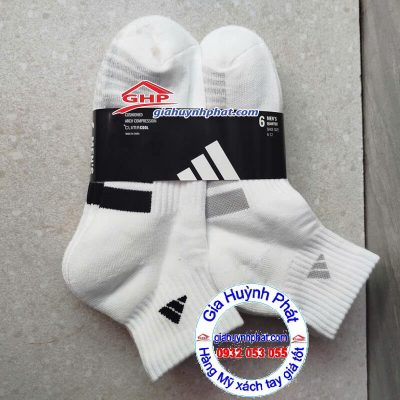 Tất (vớ) Adidas 6 đôi hàng Mỹ xách tay