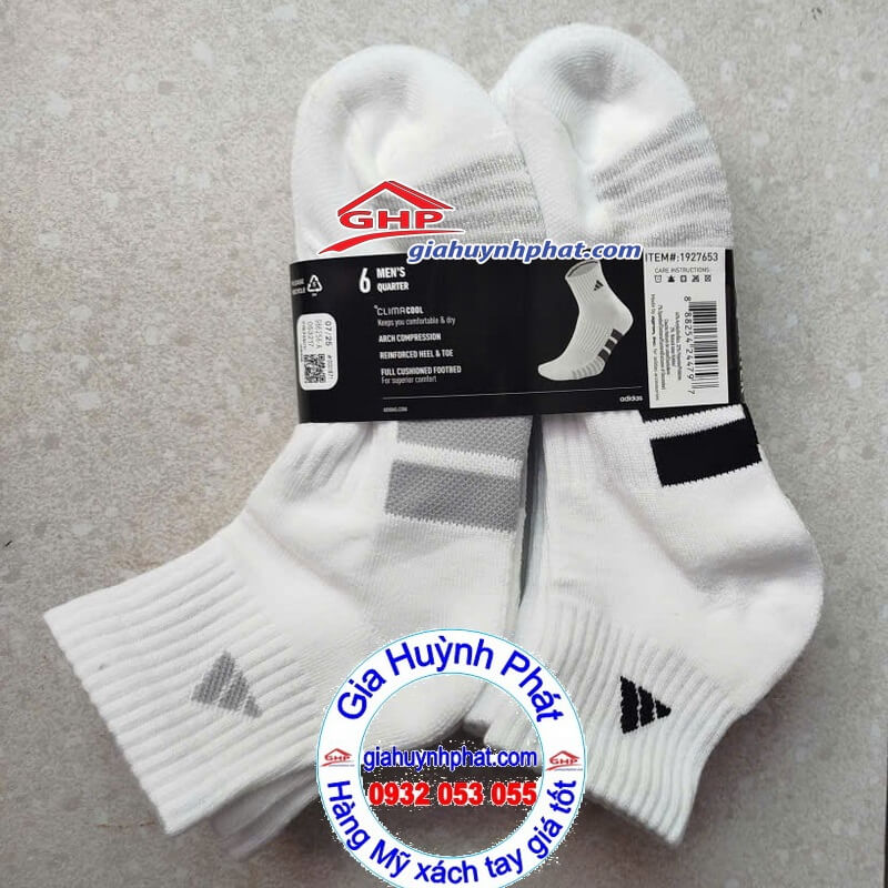 Tất (vớ) Adidas 6 đôi giahuynhphat.com