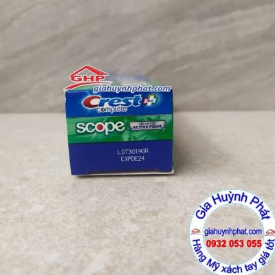 Hạn sử dụng Crest Scope 232g giahuynhphat.com