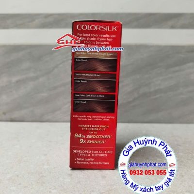 Màu tóc trước và sau khi nhuộm