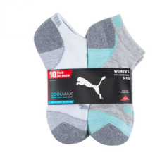 Tất Vớ Nữ Cổ Ngắn 10 Đôi Puma Women No Show Sock Hàng Mỹ Xách Tay