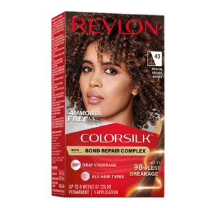 Thuốc Nhuộm Tóc Revlon Colorsilk 43 Medium Golden Brown Xách Tay Mỹ