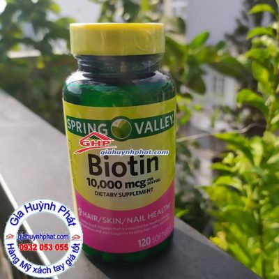 Viên uống Biotin hỗ trợ mọc tóc giahuynhphat.com