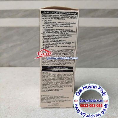 Loreal Medium golden brown - Made in Mexico giahuynhphat.com